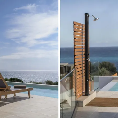 Villa Windless Seaview Villa, With Pool & Hot Tub, By Thinkvilla Achlia